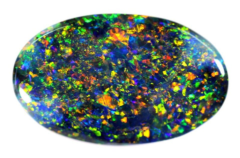 7.82 carat Red/Blue/Green/Orange Superb Solid Opal!