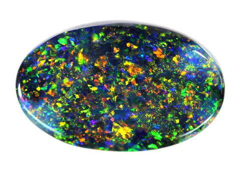 7.82 carat Red/Blue/Green/Orange Superb Solid Opal!
