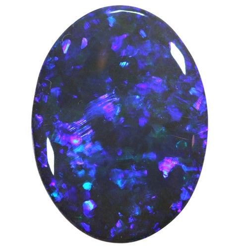 Speckled Blue 9.77ct Solid Black Lightning Ridge Opal! 3031 freeshipping - Global Opals