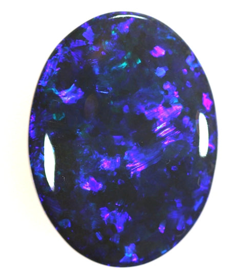 Speckled Blue 9.77ct Solid Black Lightning Ridge Opal! 3031 freeshipping - Global Opals