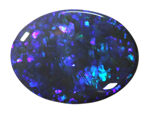 Speckled Blue 9.77ct Solid Black Lightning Ridge Opal! 3031 freeshipping - Global Opals