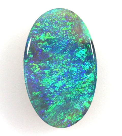 (3048) Brilliant Blue/Green 10.77ct Dark Opal! freeshipping - Global Opals