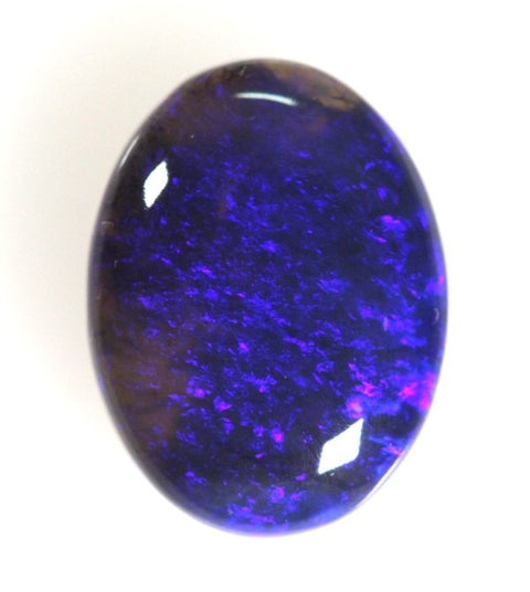 5.12 carat Beautiful Blue solid black Opal!