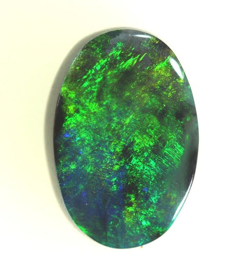 1.63 carat 3.5mm thick solid black opal