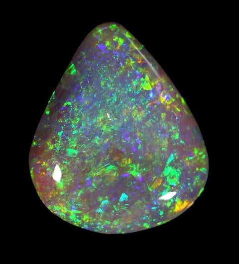 7.21 carat tear drop brilliant Opal!