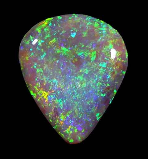 7.21 carat tear drop brilliant Opal!