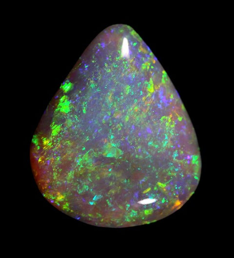 7.21 carat tear drop brilliant Opal!