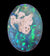 Brilliant Vivid Colour Display Solid Crystal Opal 2.56ct / 351 freeshipping - Global Opals