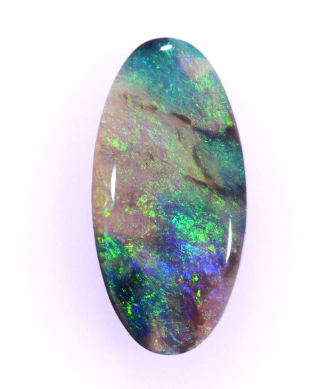 Unique Solid Black Opal (416)