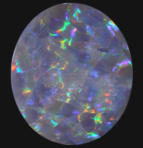 Large 12.35ct Natural Solid Block Pattern Opal! 428 freeshipping - Global Opals