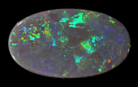 Large Semi-Black Solid Opal ..Beautiful Large Opal! 17.43ct / 431 freeshipping - Global Opals