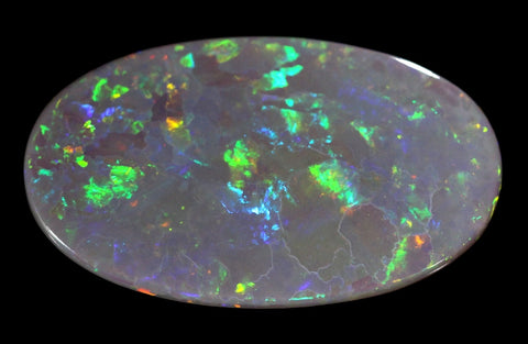 Large Semi-Black Solid Opal ..Beautiful Large Opal! 17.43ct / 431 freeshipping - Global Opals