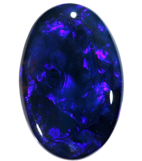 Very Large 43.44ct Electric Beautiful Blue Solid Opal GJM068
