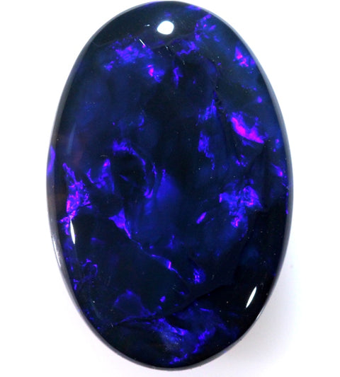 Very Large 43.44ct Electric Beautiful Blue Solid Opal GJM068