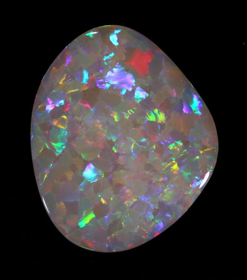 4.18ct Stunning Red Multi-Coloured Solid Opal!