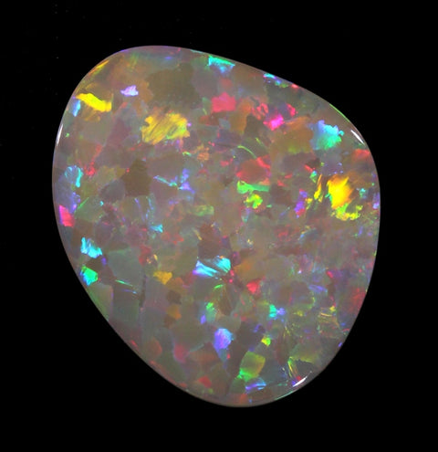 4.18ct Stunning Red Multi-Coloured Solid Opal!