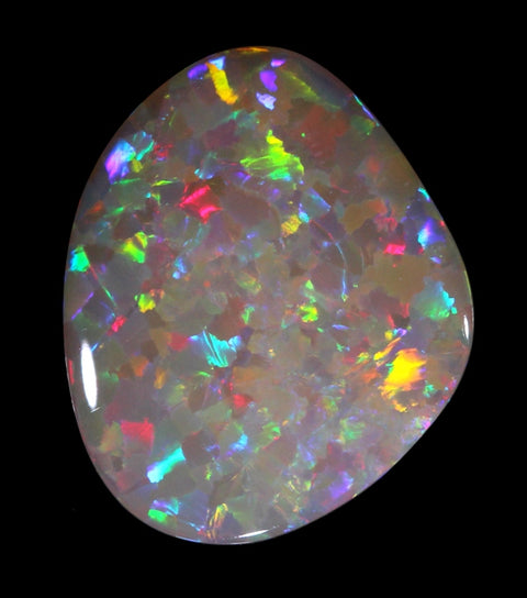 4.18ct Stunning Red Multi-Coloured Solid Opal!