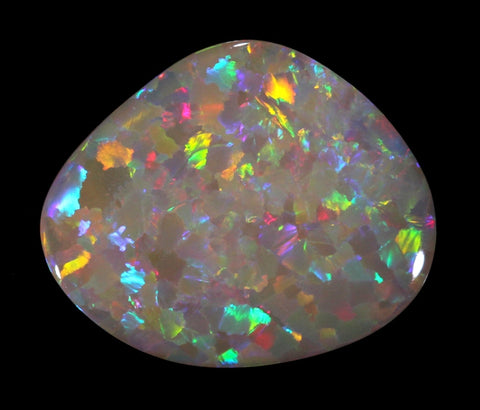 4.18ct Stunning Red Multi-Coloured Solid Opal!