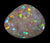 4.18ct Stunning Red Multi-Coloured Solid Opal!