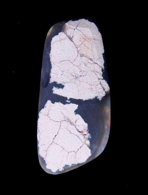 Unique Red Pattern Free-Form Natural Solid Opal! 5115 /3.75ct freeshipping - Global Opals
