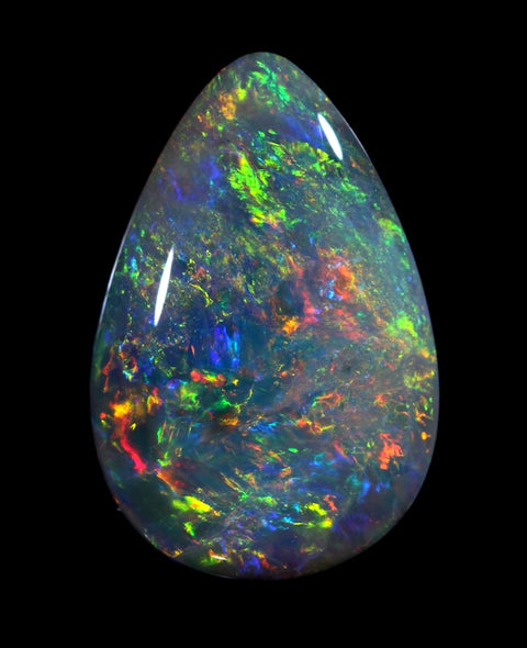 4.38ct Bright Tear Drop Solid Opal!