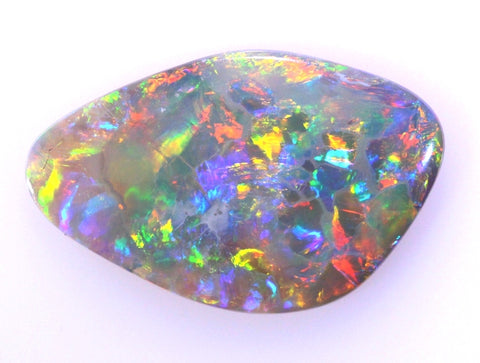 Red Multi-Colour Opal
