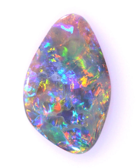 Red Multi-Colour Opal
