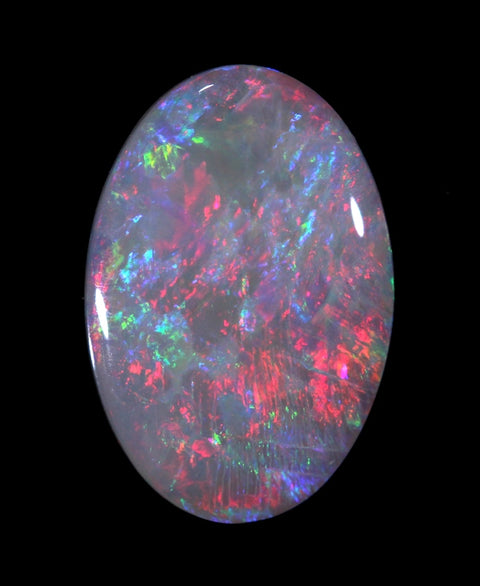2.39ct Red Multi-Coloured Lightning Ridge Opal!