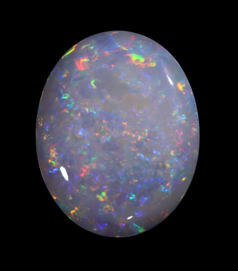 3.39ct Specks Of Red Very Bright Light Solid Lightning Ridge Opal! (5176)