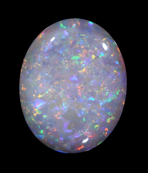 3.39ct Specks Of Red Very Bright Light Solid Lightning Ridge Opal! (5176)