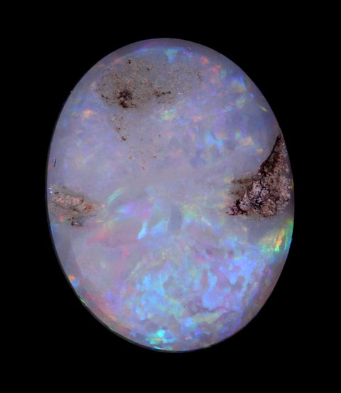 3.39ct Specks Of Red Very Bright Light Solid Lightning Ridge Opal! (5176)