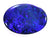 3.61ct Royal Blue Lightning Ridge Solid Black Opal! (5179)