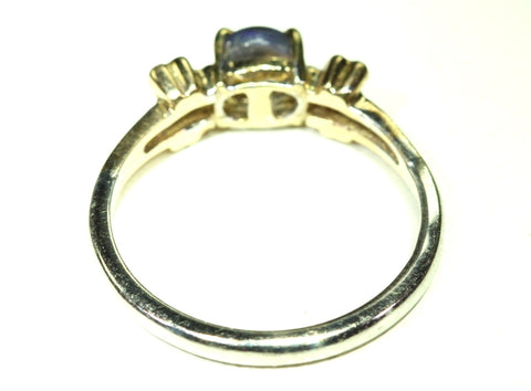 (RPG-518) Love Heart 9ct Gold Lightning Ridge Solid Opal Ring! freeshipping - Global Opals
