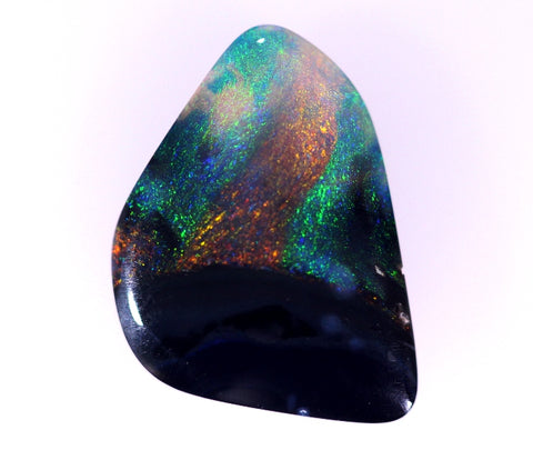 Bright red Multi-Coloured Opal 5208