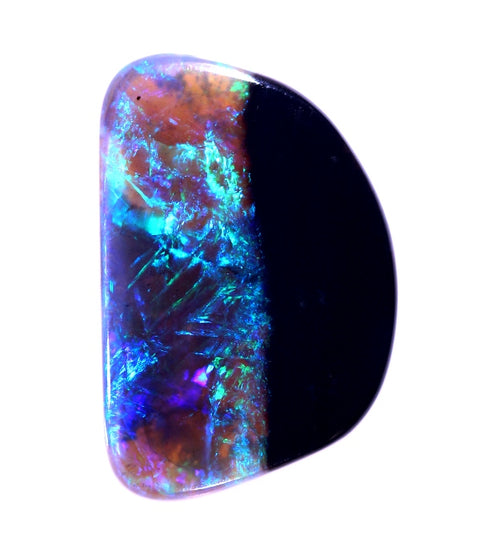 Gem Black Bright Opal 5217