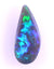 Brilliant green blue broad flash Opal 2.70ct