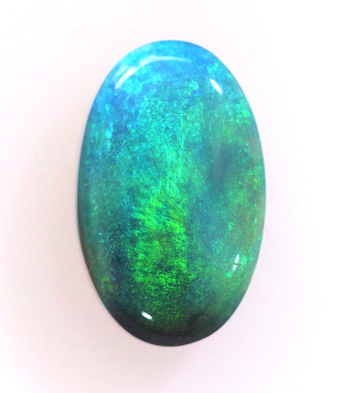 Beautiful blue/green solid opal 5226