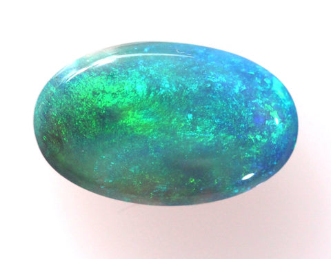 Beautiful blue/green solid opal 5226