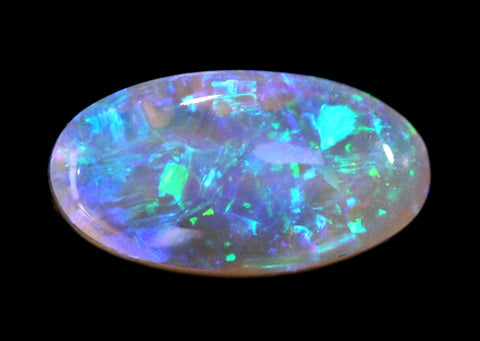 Bright Crystal Blue/Green/Aqua 1.89ct Solid Opal 5237