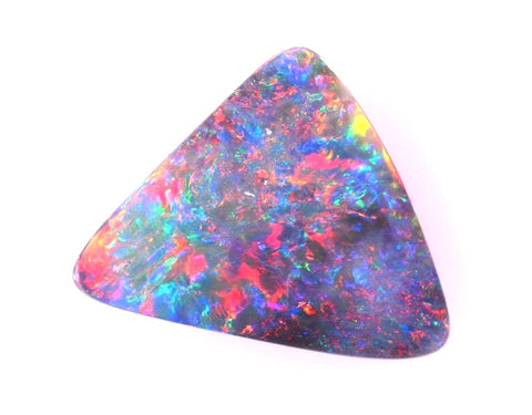 Bright red Multi-Coloured Opal 5239