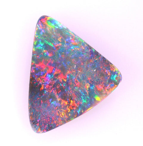Bright red Multi-Coloured Opal 5239