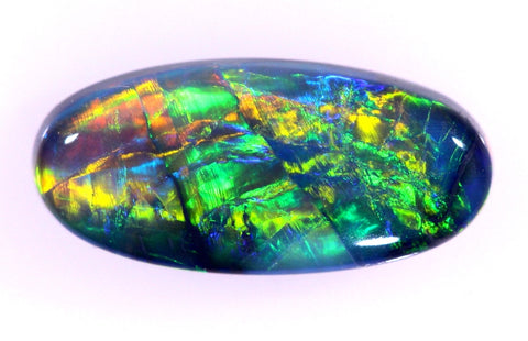 Gem Solid Black Opal Magnificent Rolling Flashes 3.13ct / 5263 freeshipping - Global Opals