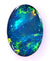 5271 Bright Broad-Orange Flashes Solid Black Opal 2.61ct/w freeshipping - Global Opals