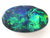 4.18 carat amazing green rolling flash Opal!