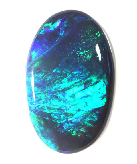 3.86 carat unique blue/green Lightning Ridge Opal!