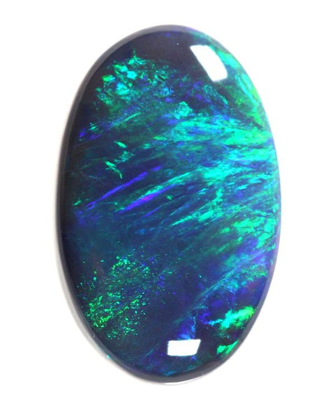 3.86 carat unique blue/green Lightning Ridge Opal!
