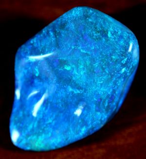 Beautiful Big Blue Green Free-Form Beauty!