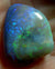 Solid black Free Form Opal