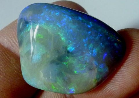 Free Form Large Black Opal