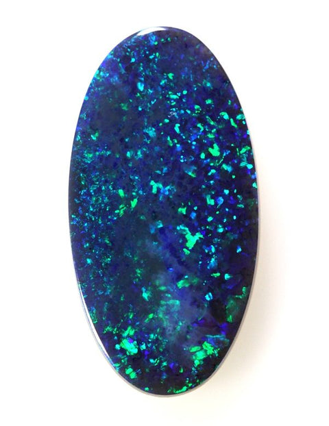 4.77 carat long blue/green pin fire Opal!